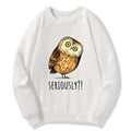 funny owl meme sweatshirt gift idea