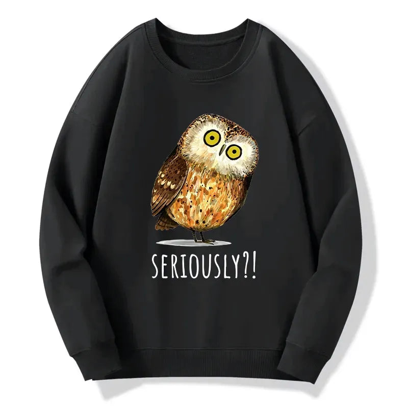 funny owl meme sweatshirt gift idea