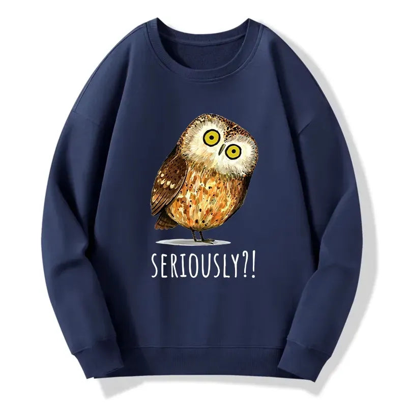 funny owl meme sweatshirt gift idea