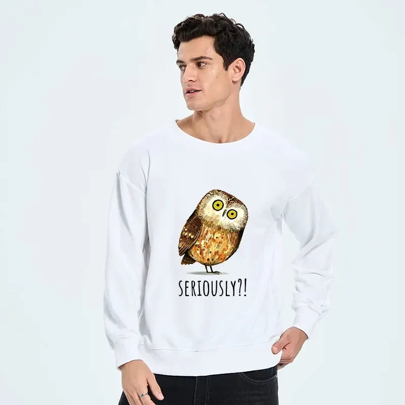 funny owl meme sweatshirt gift idea
