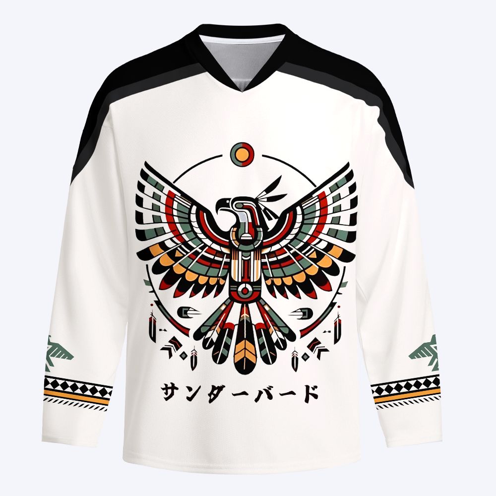 Kyoto-Lion Sacred Thunderbird Long-Sleeve Hockey Jersey