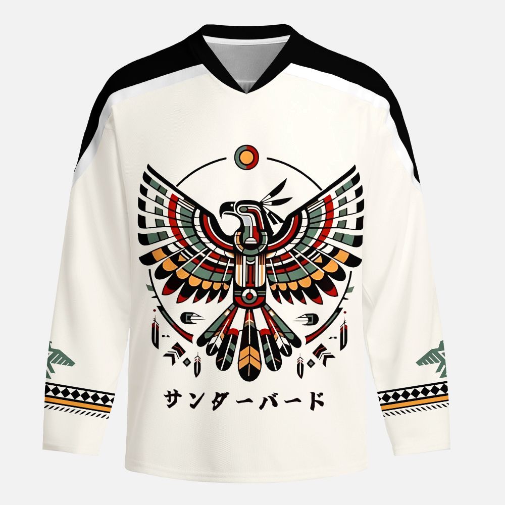 Kyoto-Lion Sacred Thunderbird Long-Sleeve Hockey Jersey