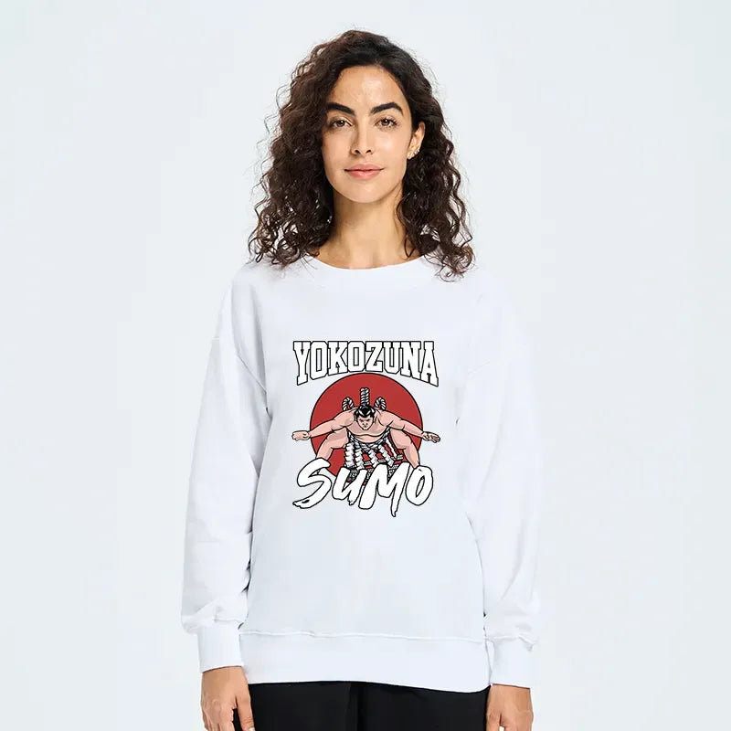 japanese sumo yokozuna sweatshirt for daily wear