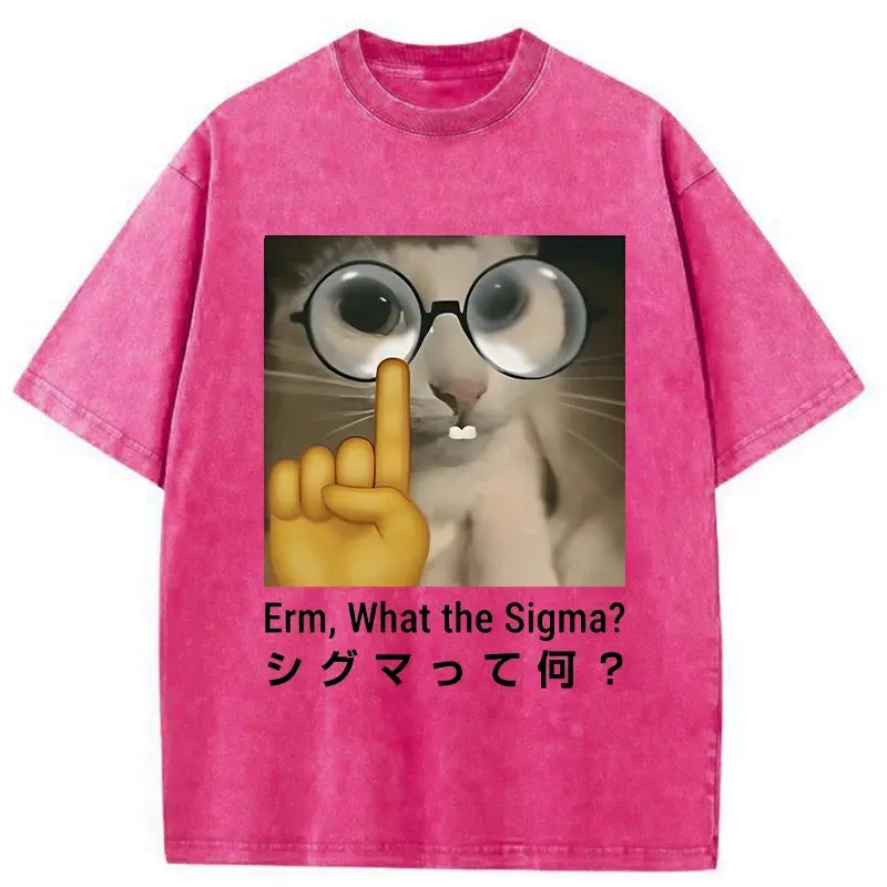 unisex cotton washed tee streetwear style