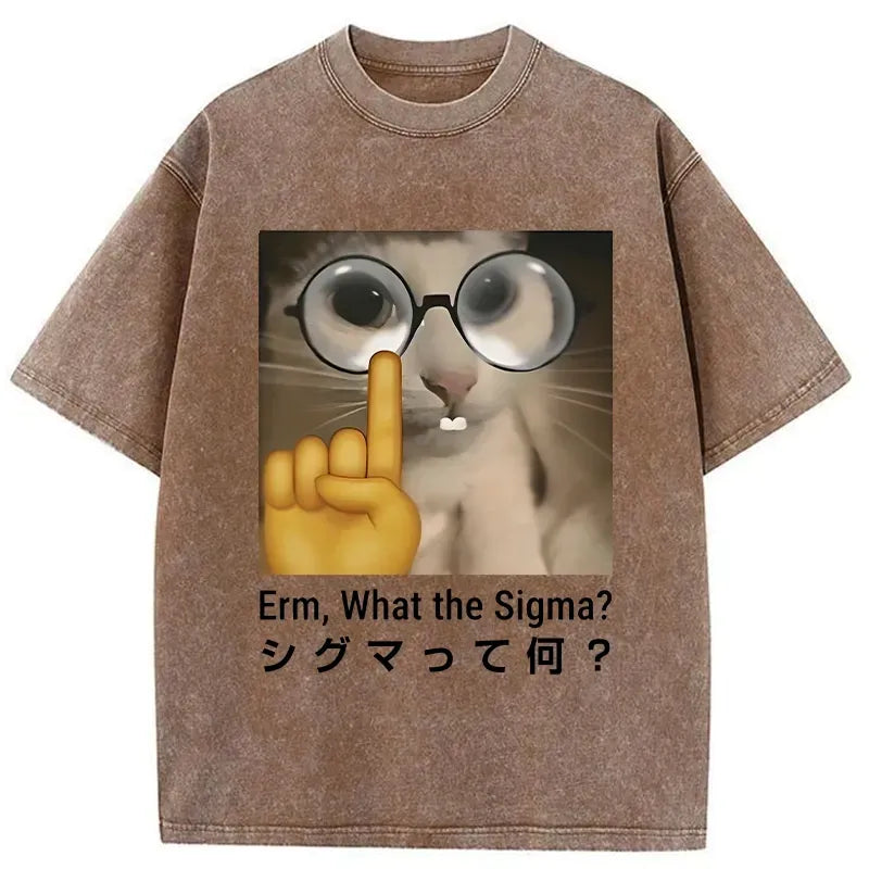 unisex cotton washed tee streetwear style