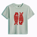 Ukiyo-e Style Casual Tee for Daily Wear