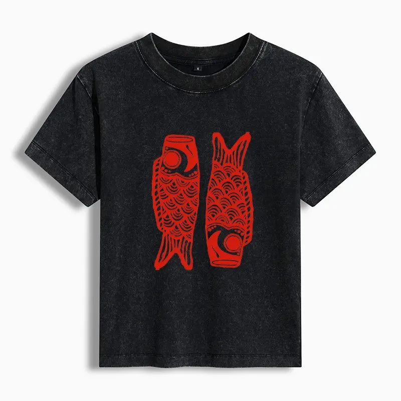 Vintage Washed T-Shirt Best Seller for Summer