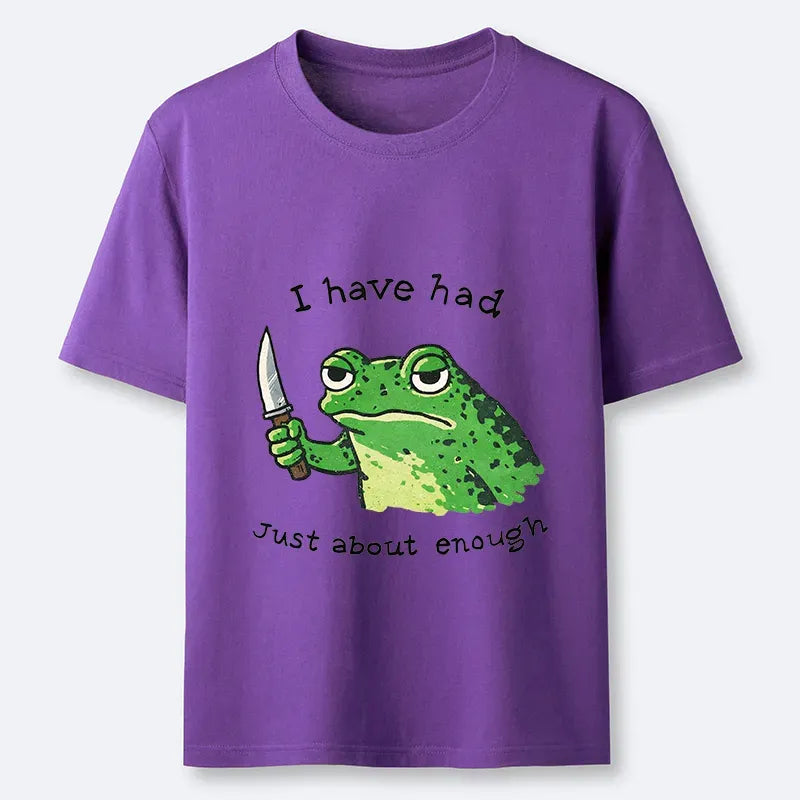 Japanese Culture Frog Tee for Summer