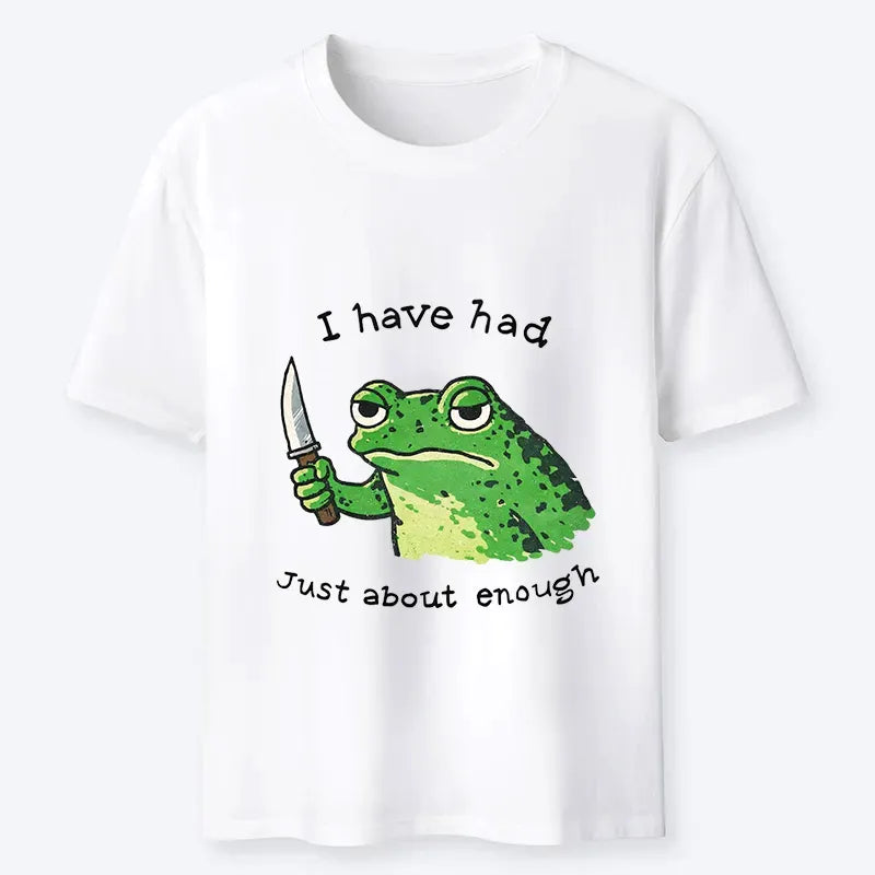 Unisex Frog T-Shirt for Streetwear