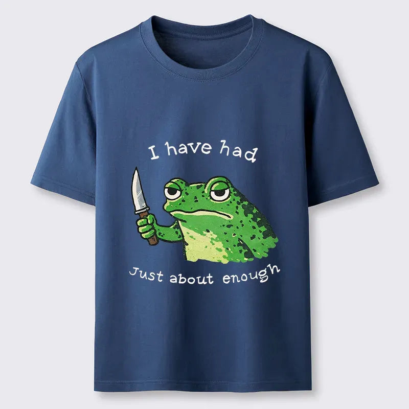 Impatient Frog T-Shirt for Daily Wear