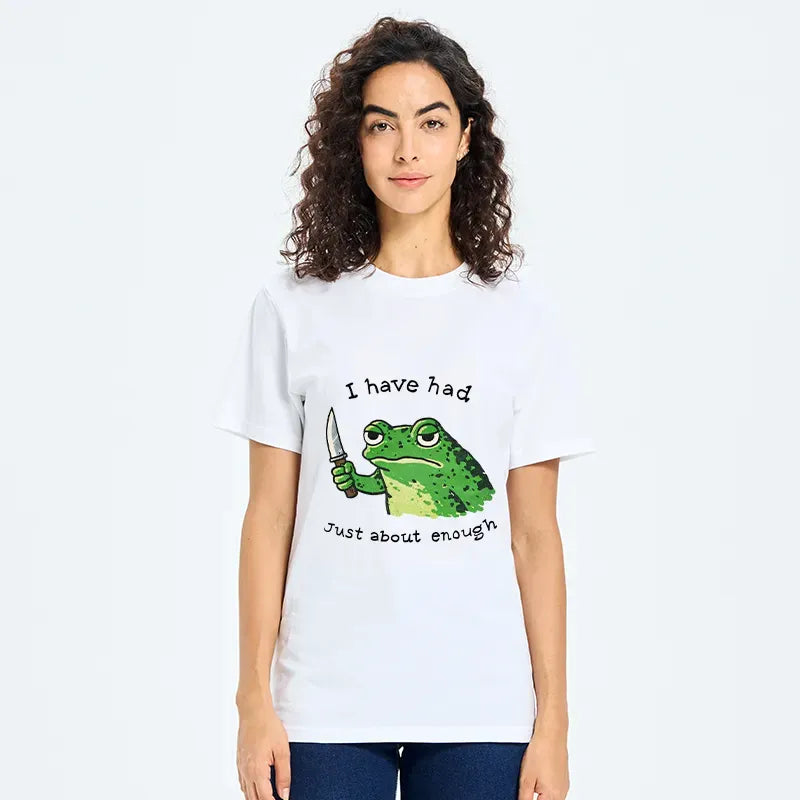 Unisex Frog T-Shirt for Streetwear