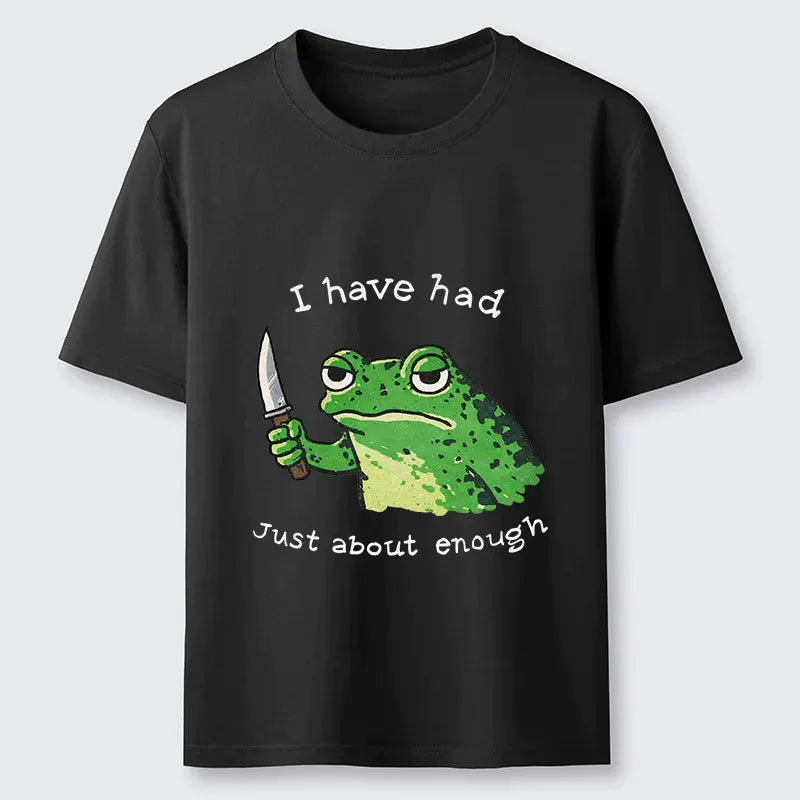 Impatient Frog T-Shirt for Daily Wear