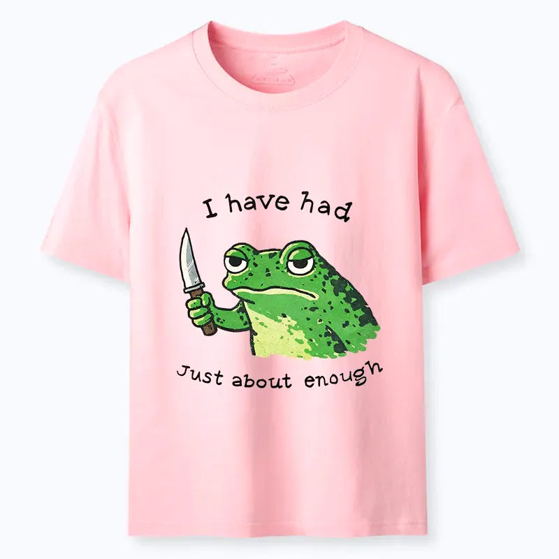 Impatient Frog T-Shirt for Daily Wear