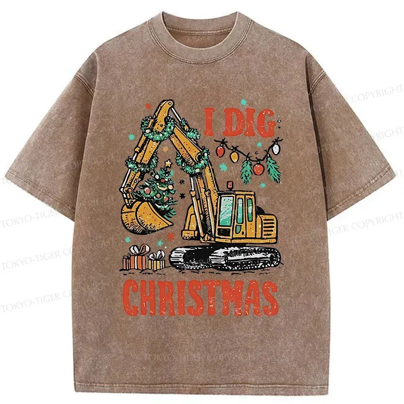 Washed Ukiyo-e T-Shirt for Streetwear