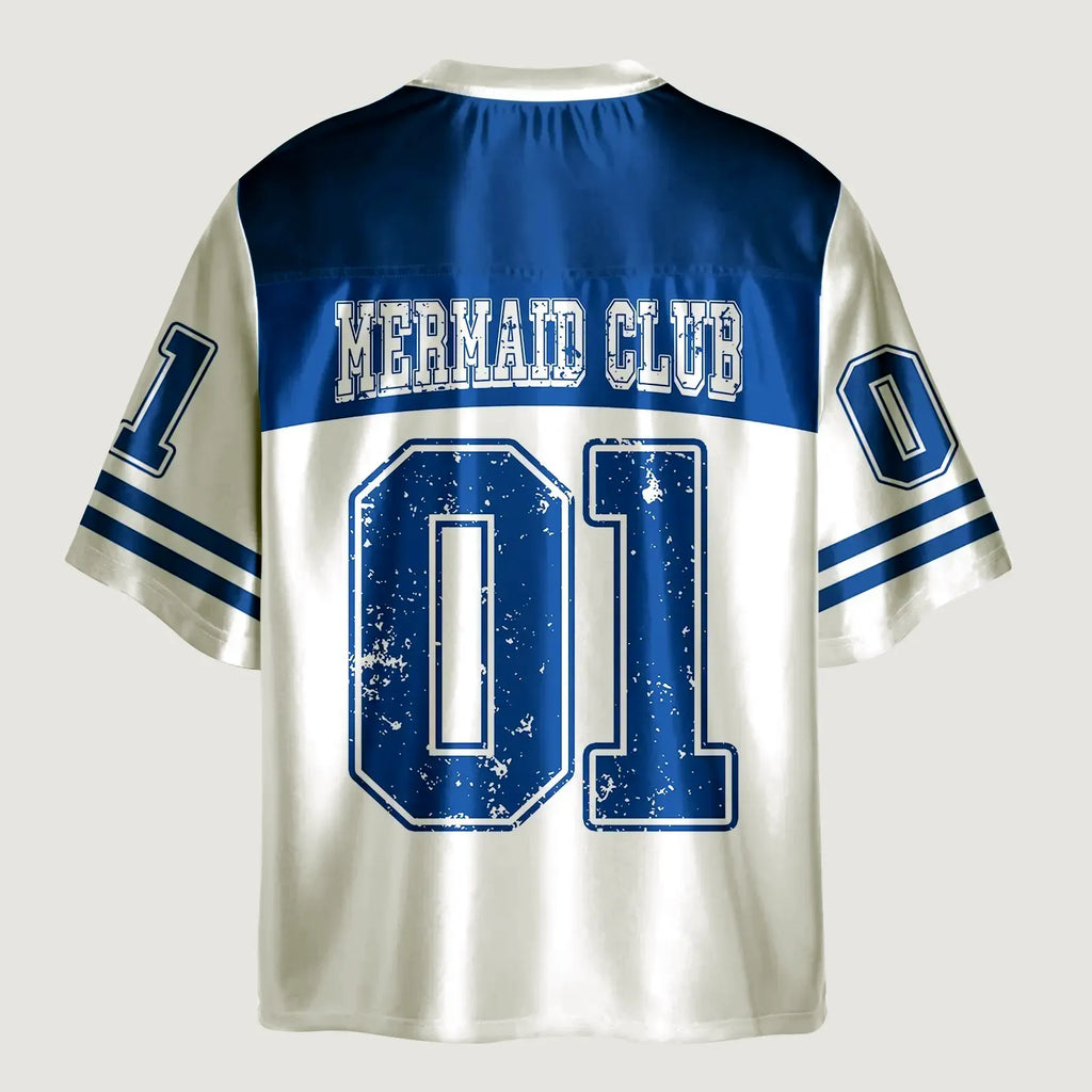 Kyoto-Lion Mermaid Can Glossy Oversized Jersey