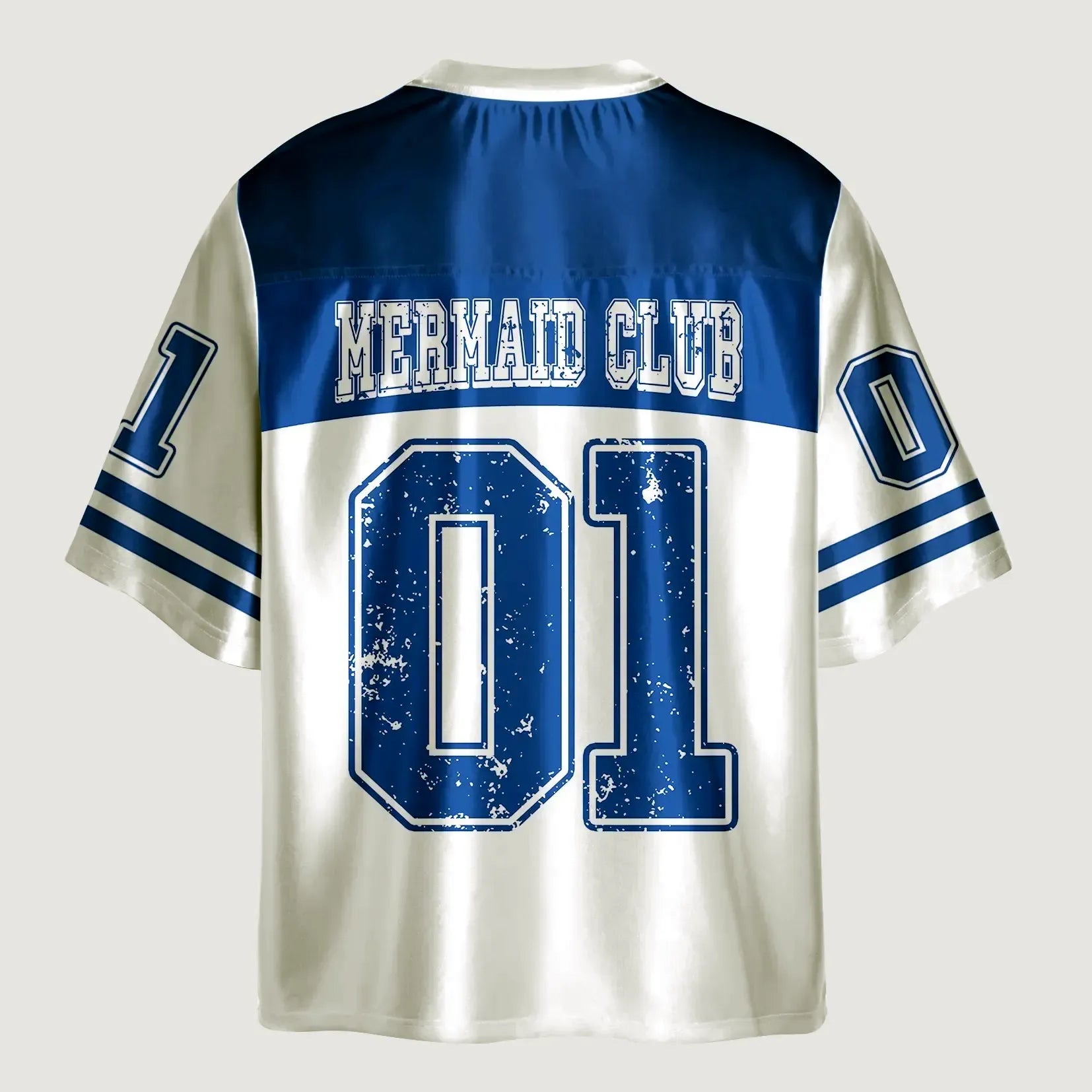 Kyoto-Lion Mermaid Can Glossy Oversized Jersey