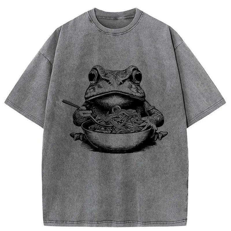 japanese frog t-shirt free shipping