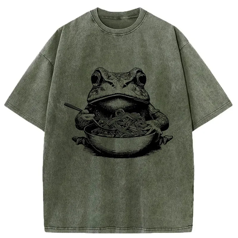 japanese frog t-shirt free shipping