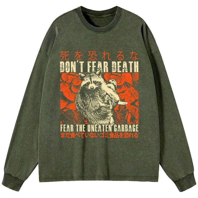 japanese streetwear long sleeve t-shirt for summer