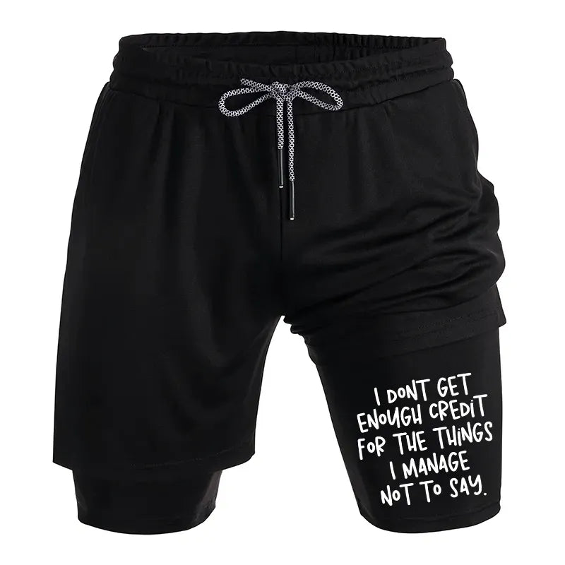 Kyoto Lion Saying No Superpower Shorts