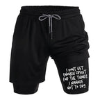 Kyoto Lion Saying No Superpower Shorts