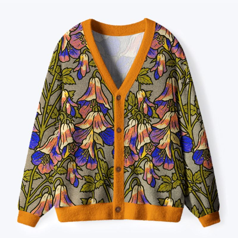 Lily of the valley unisex cardigan on sale