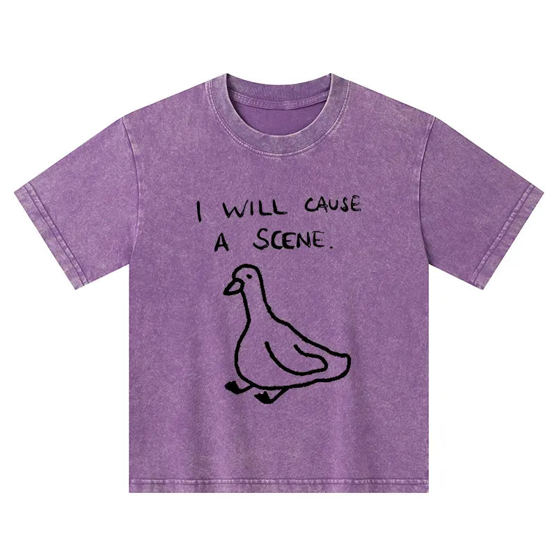 Pre-Shrunk Cotton Kids Shirt Trendy