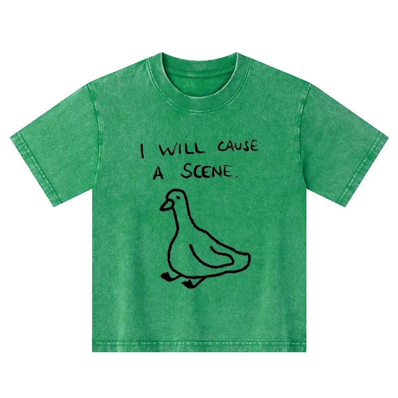 Pre-Shrunk Cotton Kids Shirt Trendy