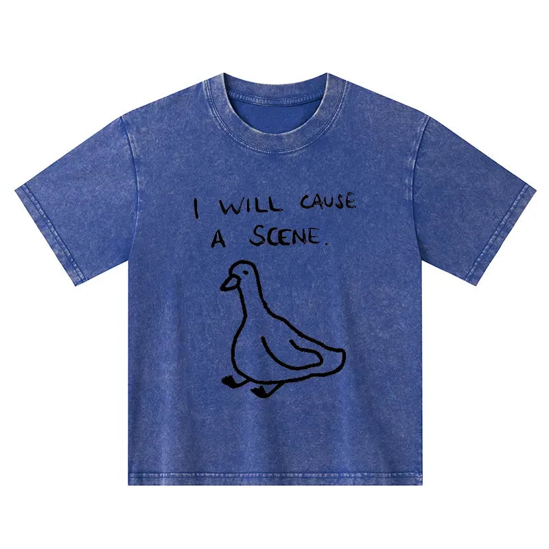 Pre-Shrunk Cotton Kids Shirt Trendy