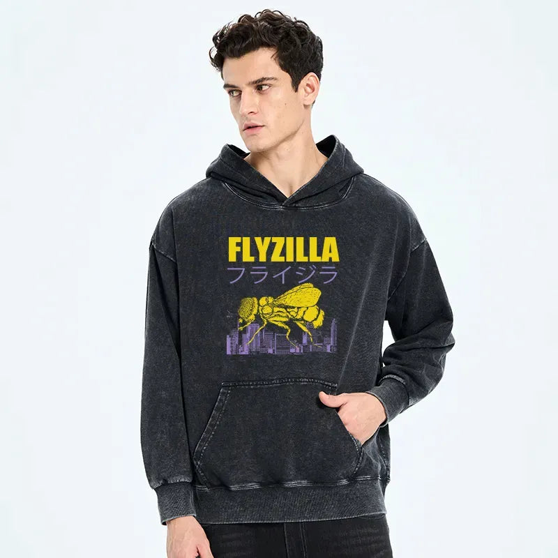 kyoto lion giant fly hoodie
