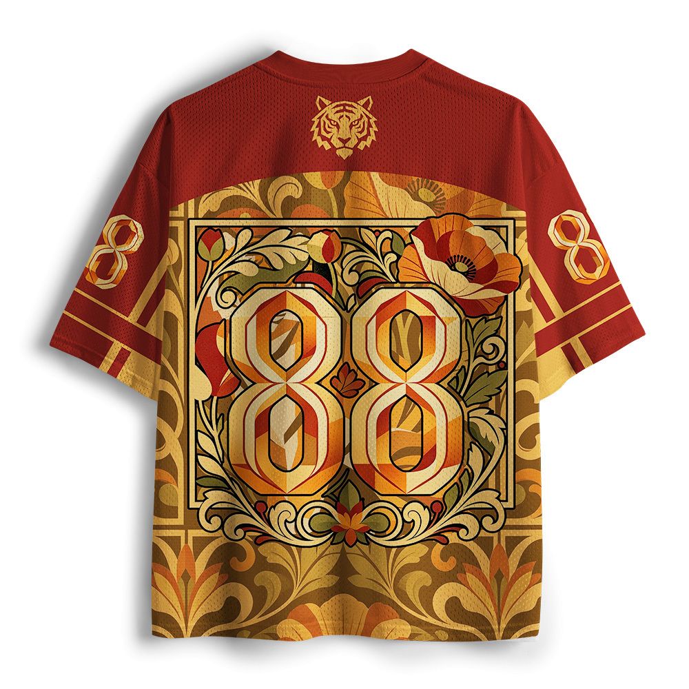 Ukiyo-e Tiger Mesh Jersey Best Seller