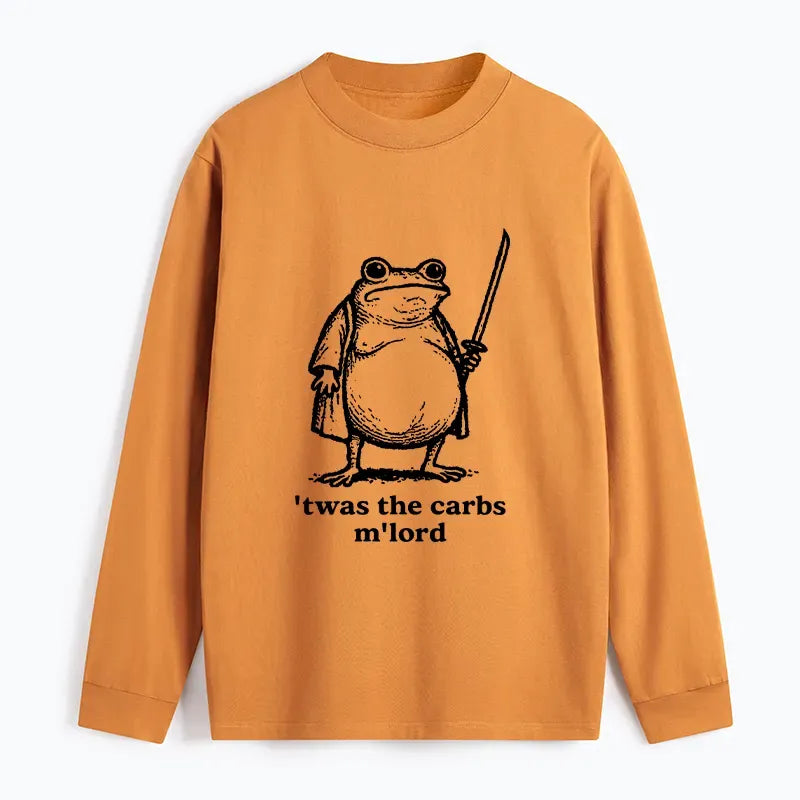 Funny Samurai Frog Long Sleeve T-Shirt