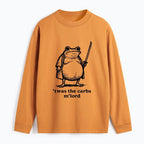 Funny Samurai Frog Long Sleeve T-Shirt