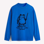 Kyoto-Lion Funny Fat Samurai Frog Classic Long Sleeve T-Shirt