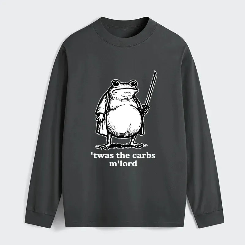 Kyoto-Lion Funny Fat Samurai Frog Classic Long Sleeve T-Shirt