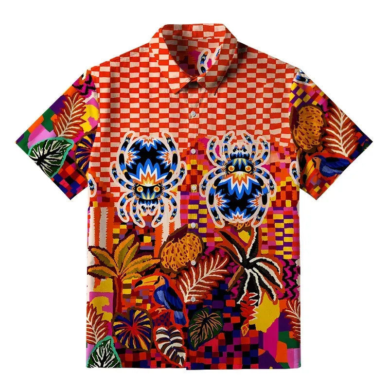 kyoto lion shirt for summer vacation