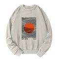 japanese art sun washed sweatshirt on sale