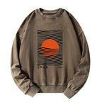 kyoto-lion minimalist sweatshirt for daily wear