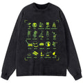 Japanese washed long sleeve t-shirt for daily wear