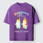 Funny Penguin Meme T-Shirt for Summer