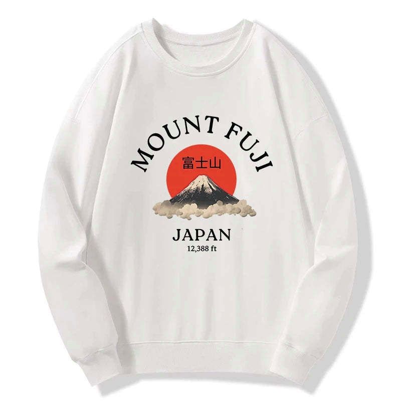 Vintage Mount Fuji sweatshirt streetwear