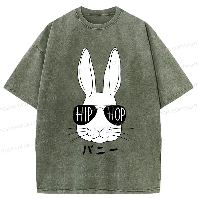 Japanese streetwear Kyoto Lion washed t-shirt for men