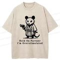 Japanese Washed Samurai T-Shirt for Summer Vacation