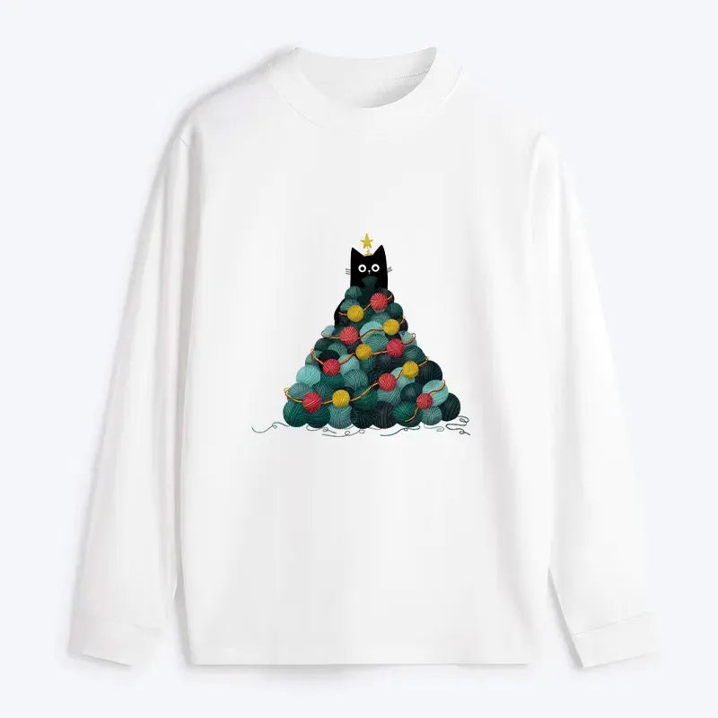 Japanese Cat Christmas T-Shirt Gift Idea
