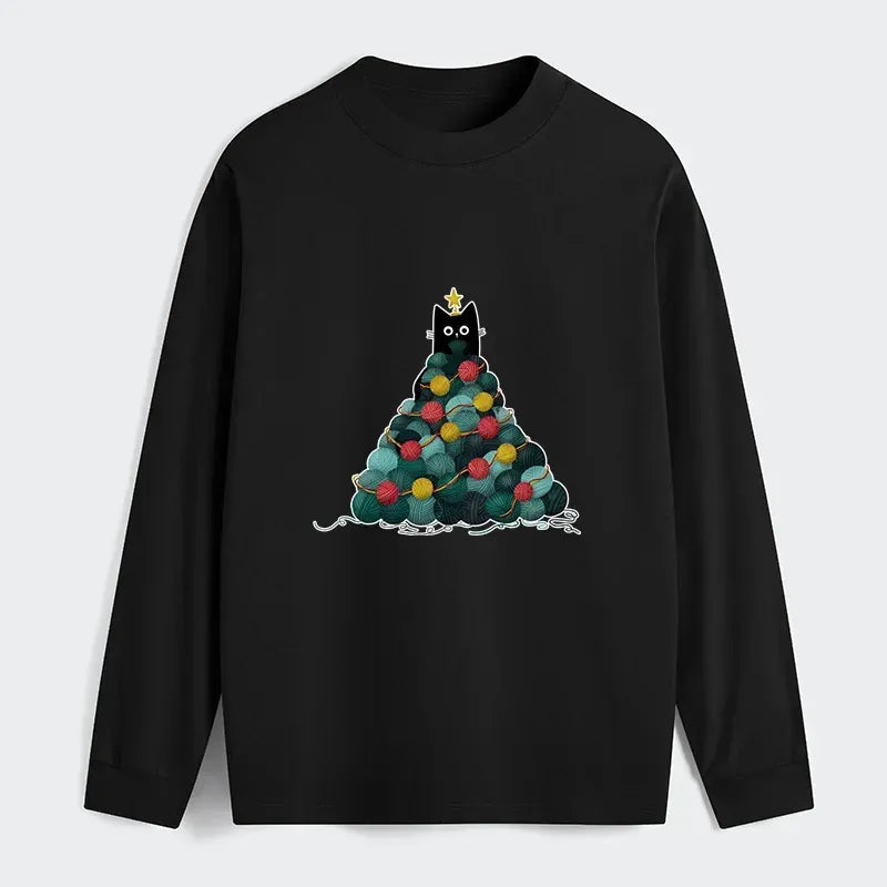 Japanese Cat Christmas T-Shirt Gift Idea