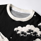 Kyoto-Lion Japanese Scenery In The Snow Christmas Ugly Sweatshirt