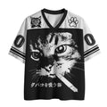 Kyoto-Lion Retro Cat Smoking Mesh Jersey