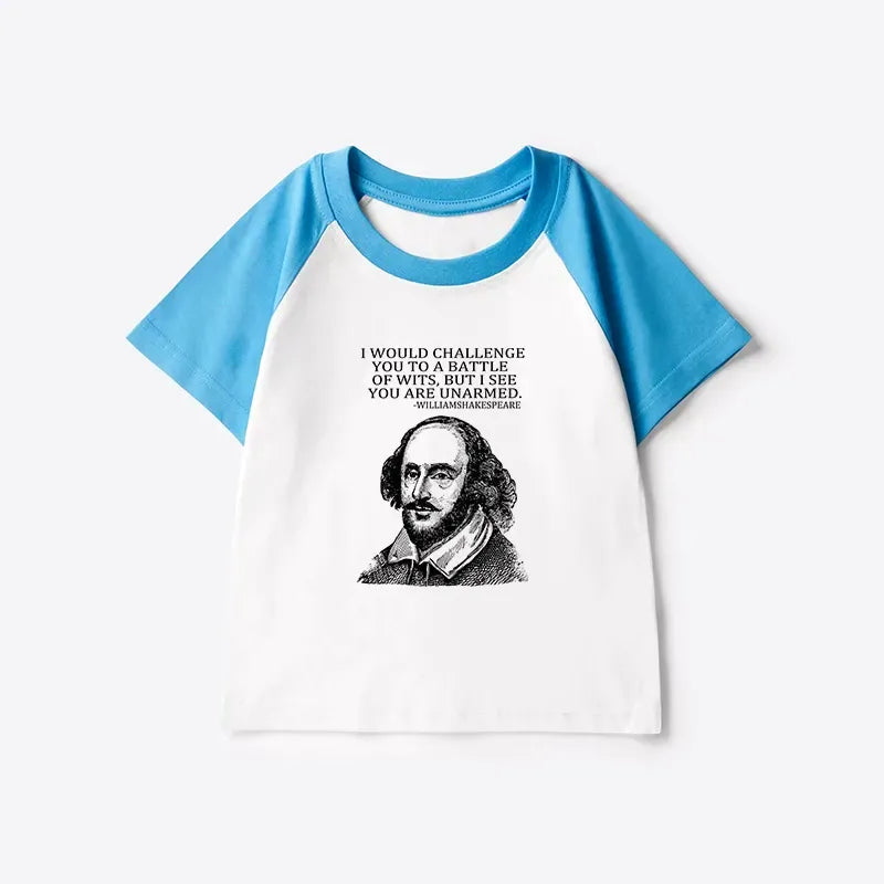 Kyoto-Lion Your Intelligence Is Inferior To Mine Kids Raglan T-shirt