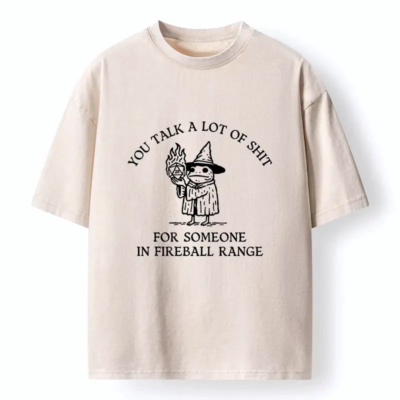 Japanese Frog Wizard Meme Washed T-Shirt