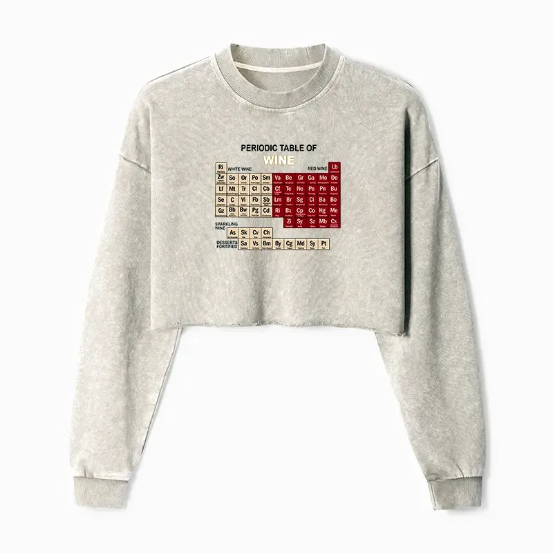 comfortable crop sweatshirt for daily wear